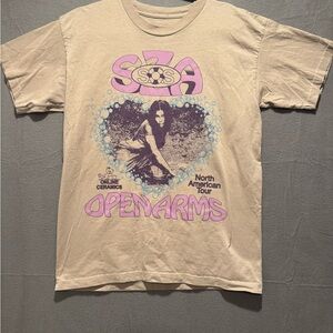 Beige Graphic T-Shirt